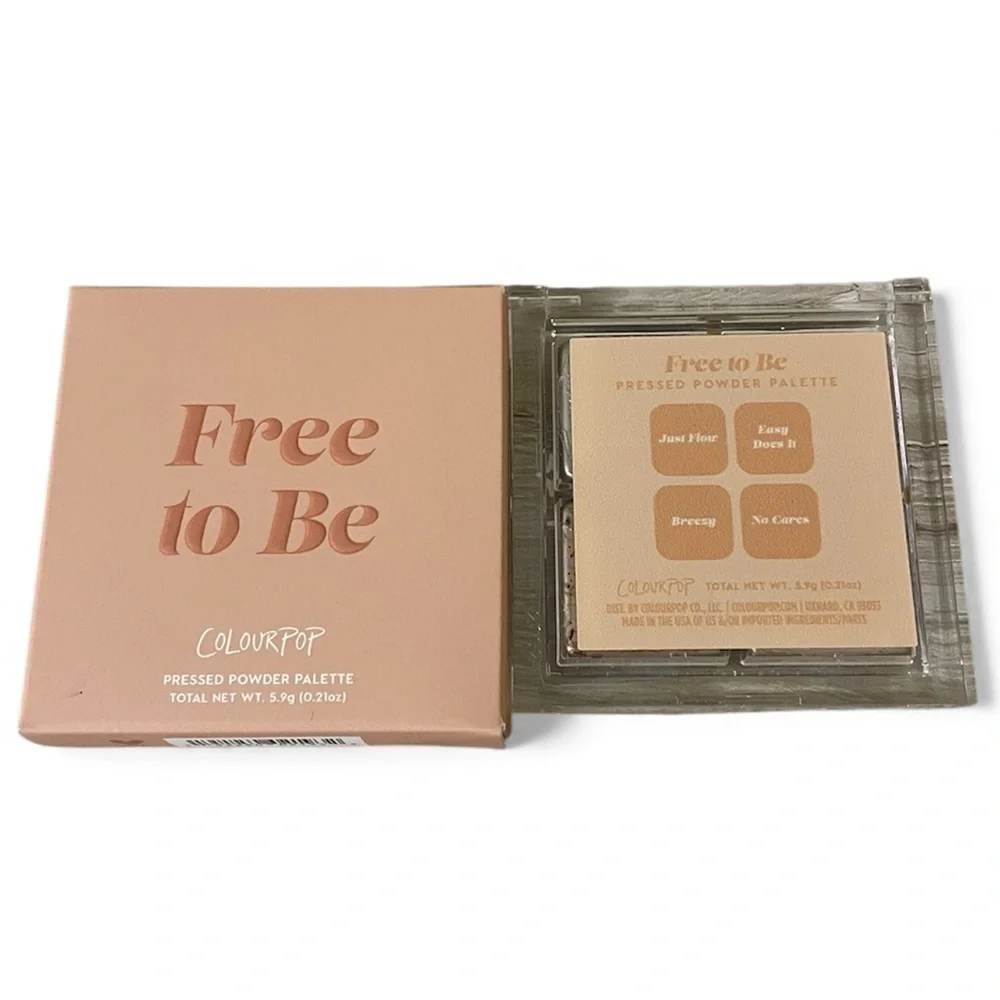 ColourPop Free to Be Pressed Powder Shadow Quad